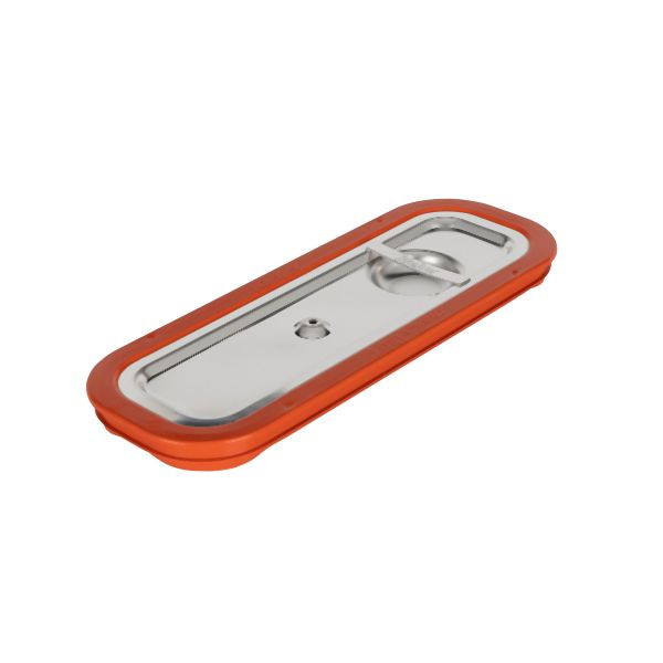 Rieber GN-Steckdeckel 2/8 - wasserdicht 4x QR-Code, 84050616