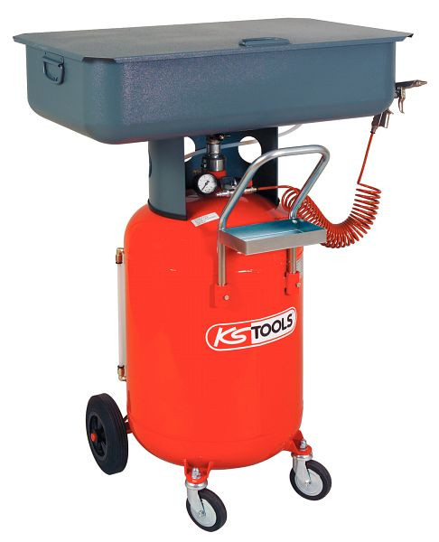 KS Tools Mobile Reinigungsstation für Kleinteile, 60 Liter, 160.0040