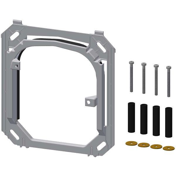KWC Halterahmen mit Profildichtung, komplett mit Befestigungsmaterial, 2000104826