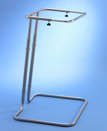 DENIOS Abfallsackhalter, verstellbar, für 120- bis 240-Liter-Säcke, Standgerät, 265620
