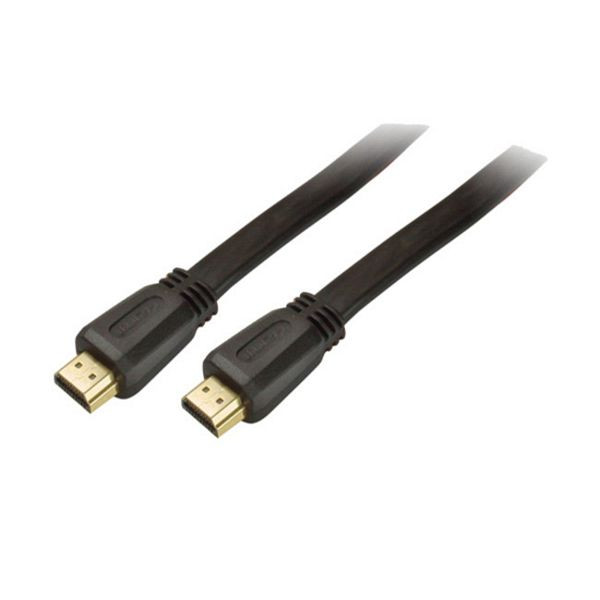 shiverpeaks BASIC-S, HDMI Stecker (A) auf HDMI Stecker (A), vergoldete Kontakte,FLACH, Full HD, ULTRA HD, 3D, HEAC, 1,5m, BS77471-FLAT