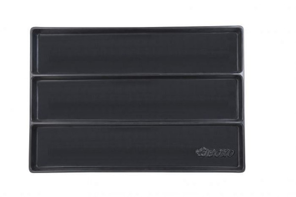 Boxo Leeres Tablett mit 3 Fächern, 568x395mm, VE: 10 Stück, BXP000-2