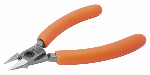Bahco Präzisions-Seitenschneider, konischer + verjüngter Kopf, PVC-Griffe, 130 mm, Industrieverpackung, C3340R IP