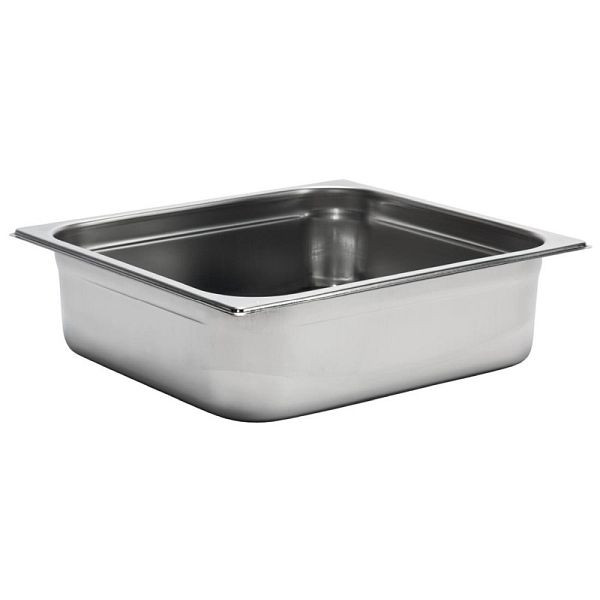 Gastro M Edelstahl GN-Behälter 10cm GN2/3, verstärkte Kanten, GR720