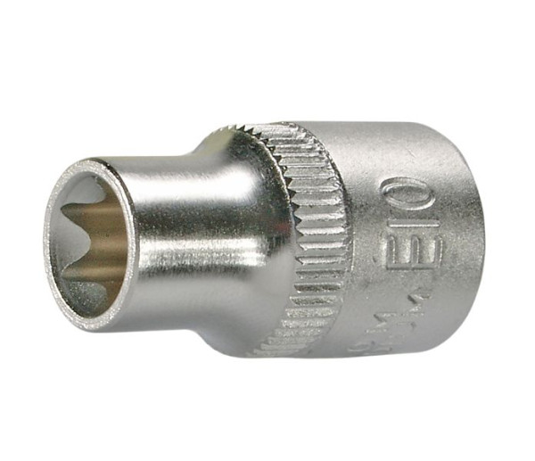 SW-Stahl Steckschlüsseleinsatz, 3/8", E-Profil, E10, 05560L