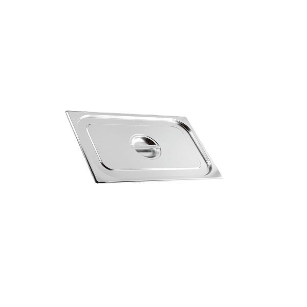 Vaiotec TOPLINE Gastronorm Deckel GN 1/3, Edelstahl AISI 304, 32,5x17,6x2 cm, 10629