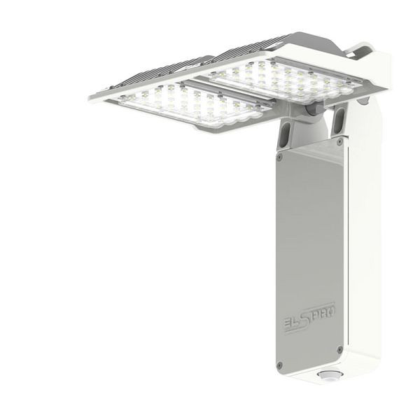 ELSPRO LED Platz- und Wegebeleuchtung WHIPLED 56, Ausführung 1, Leistung: 64 W, grau DB703, EWL2356-1GR