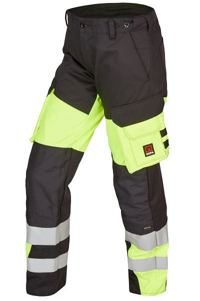 ROFA Bundhose 2499, Größe 25, Farbe 487-anthrazit-leuchtgelb, 5702499-487-25