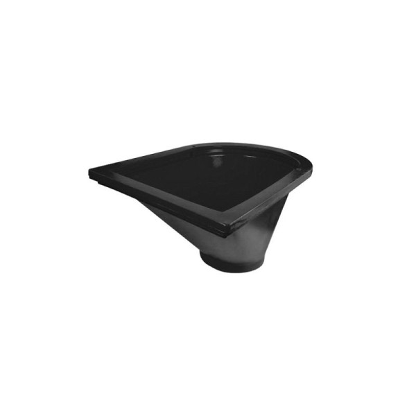 STEIN HGS Trichter, schwarz, Kunststoff, 80489.0001