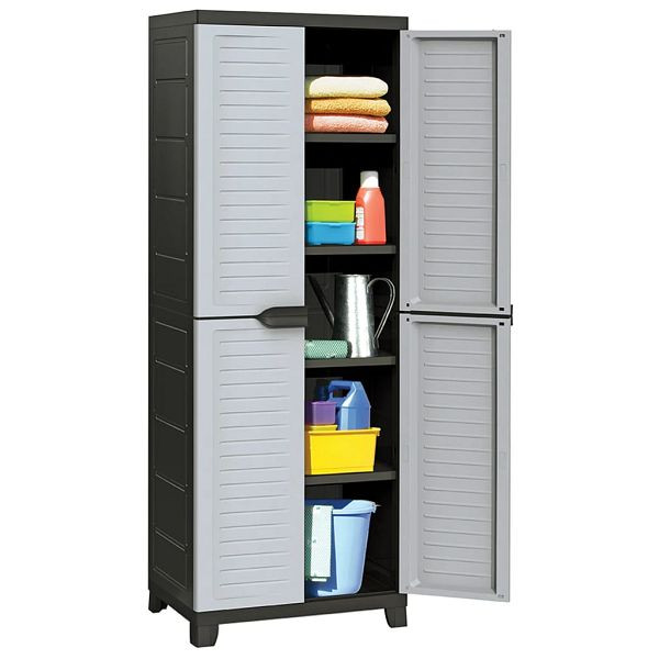 vidaXL Kunststoffschrank 65x45x181 cm, 337904