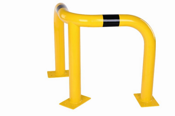 CRASH STOP Eckrammschutzbügel Ø76 beschichtet H 600 mm, 40-20-