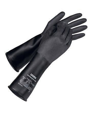 uvex Chemikalienschutzhandschuh profabutyl B-05R, Kategorie III, Größe 10, 311754