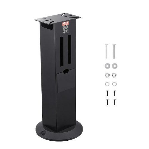 VEVOR Schleifständer mit 28x17 cm Platte & Gusseisensockel, für Doppelschleifer, kompatibel mit Doppelschleifmaschinen, TSMCDZZFTZTGH7OS5001V0