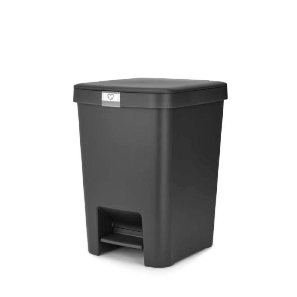 STEIN HGS Treteimer Step Up, dunkel grau, 25 Liter, 84045.0009