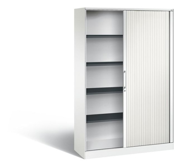 C+P Rollladenschrank Asisto, H1980xB1200xT435mm, Farbe: Verkehrsweiß, Bügelgriff, 5 OH, 143001-000 S10090