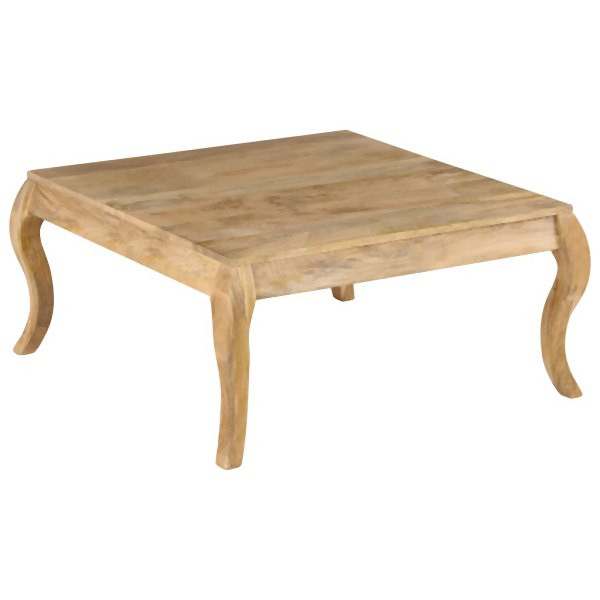 vidaXL Couchtisch 80 x 80 x 40 cm Mangoholz Massiv, 247111