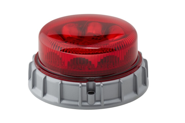 HELLA LED-Blitz-Kennleuchte, K-LED 2.0 F, 12/24V, rot, Schraubanschluss/Anbau, 2XD 011 557-121