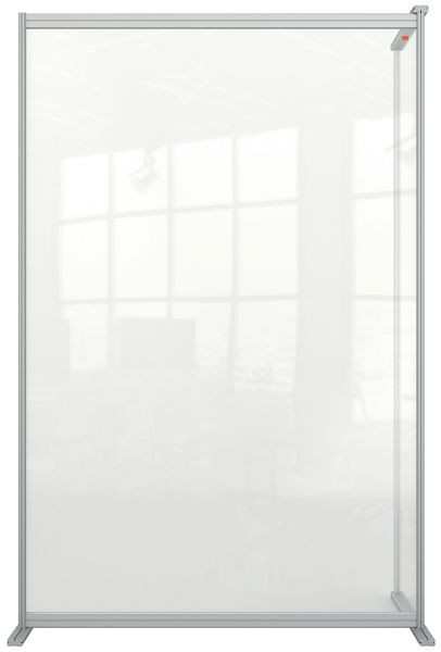 Nobo Premium Plus Erweiterung Stellwand aus Acryl 120x180cm, 1915518