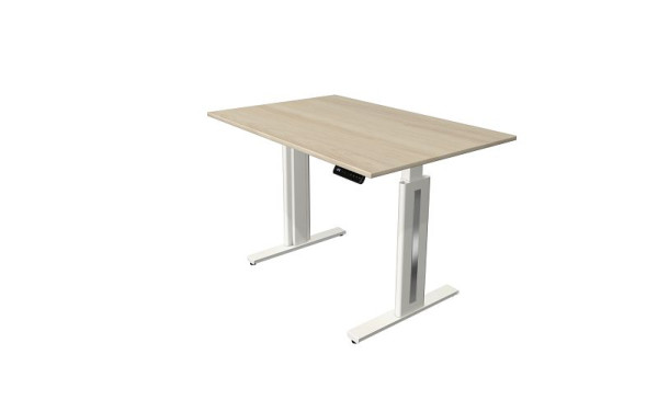 Kerkmann Sitz-/Stehtisch Move 3 fresh, B 1200 x T 800 mm, elektrisch höhenverstellbar von 720-1200 mm, Ahorn, (Montage), 10183850-1