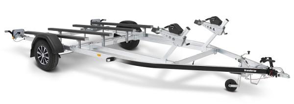 Brenderup PWC21200B RAX Doppel-Jetski-Anhänger, Maße: 2550 x 5430 x 1200 mm, SW10171