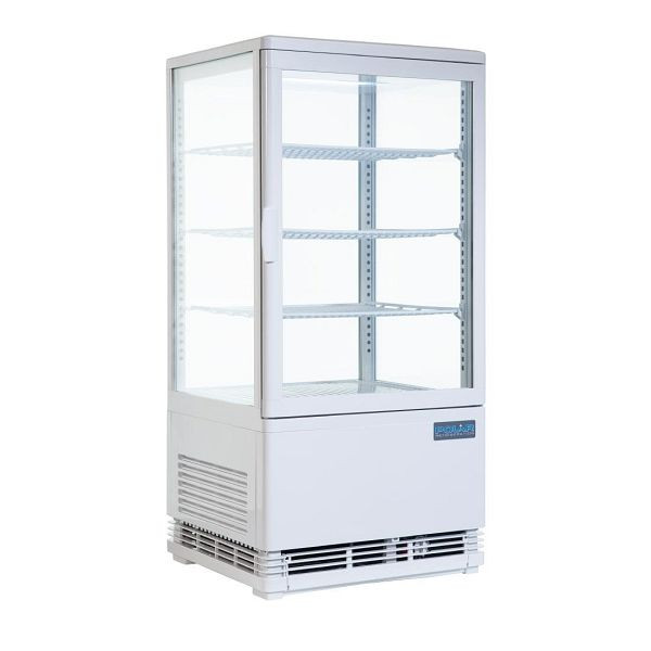 Polar C-Serie Energieeffizienter Ausstellungs-Kühlschrank Weiß 68 Liter, CX578