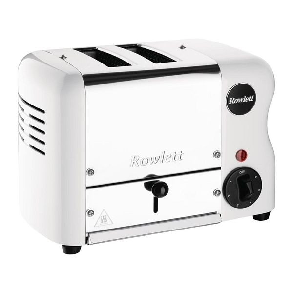 Rowlett Esprit 2 Slot Toaster Weiß mit 2 Einsätzen und Sandwichkäfig, CH178
