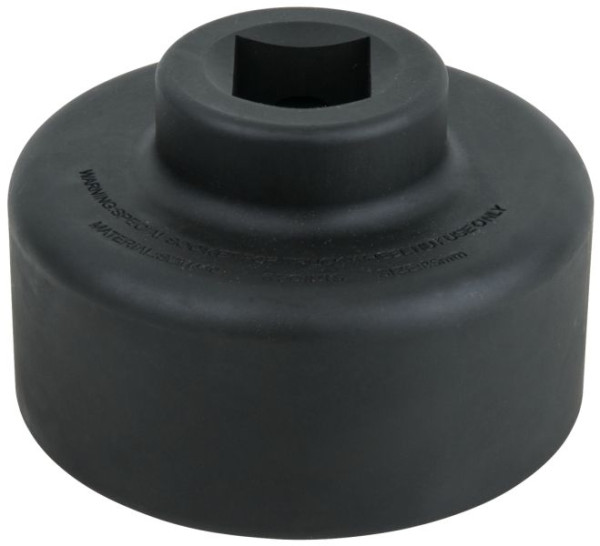 KS Tools 1" Achsmuttern-Schlüssel, 6-kant, kurz, 85mm, 460.0225