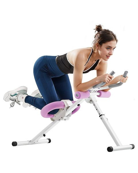 VEVOR Ab-Maschine Heimfitnessgeräte Bauchtrainer, Bauchmuskeltrainer 150kg, JFJZGDHGDHKXXP0K7V9