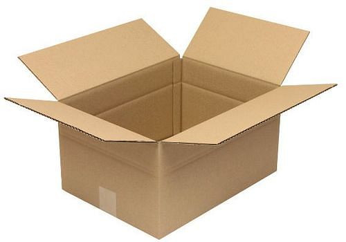 TransPak Wellpapp-Faltkarton 1-wellig, Innenmaß 390 x 290 x 200 mm, Qualität 1.20C, VE: 25 Stück, 299420