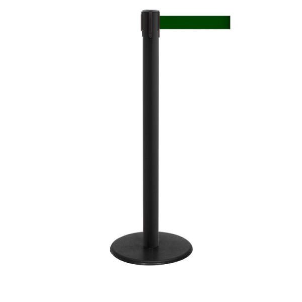 Stein HGS Personenleitsystem -P-Line Famous-, schwarz, dunkelgrün, mit Gurtendstück (Standard), Gurtlänge: 2,3 m, 12803-1002