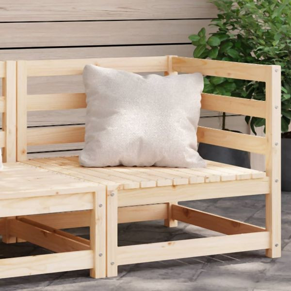vidaXL Garten-Ecksofa 70x70x67 cm Massivholz Kiefer, 837900