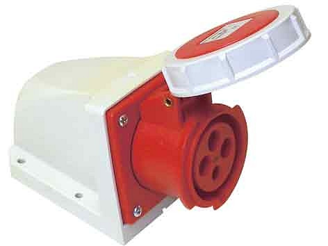 GIFAS CEE Wandsteckdose 63A, Polzahl: 5, 259996, 4251401403365
