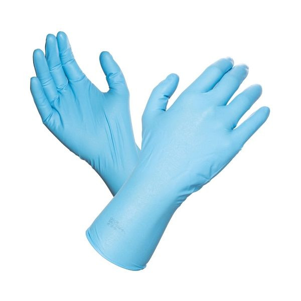 WERO Einmalhandschuh Nitril Premium, Größe XXL in blau, VE: 50 Stück, 20465144