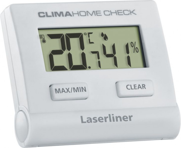 Laserliner ClimaHome-Check Digitale Hygrometer, Temperatur (Arbeitsbedingungen): 0°C bis 50°C, VE: 5 Stück, 082.028A