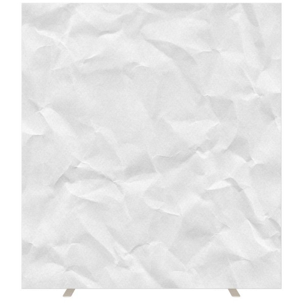 Deskin Stellwände NAPLES, Stoff schwer entflammbar, Papieroptik, H x B 1740 x 1600 mm, 289035