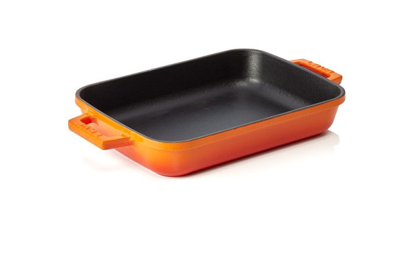 WAS Bräter LxBxH 30 x 22 x 6 cm, orange, 364501030, 8680215491903