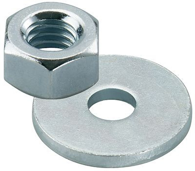 Fischer Muttern/Scheiben für FIS A M10 A4 B, VE: 50 Stück, 510514