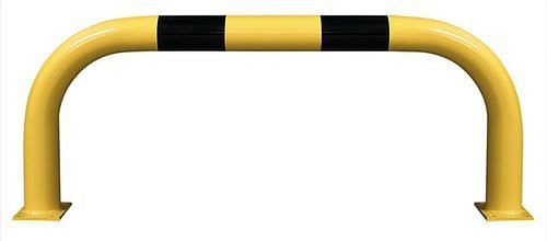 DENIOS Rammschutzbügel Extreme 15, 1500 x 600 mm, Außenaufstellung, feuerverzinkt, 207462