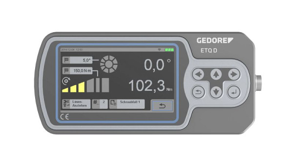 GEDORE E-torc Q R Displayeinheit mit Scanner, Software, Kabel und Netzteil, 3035174