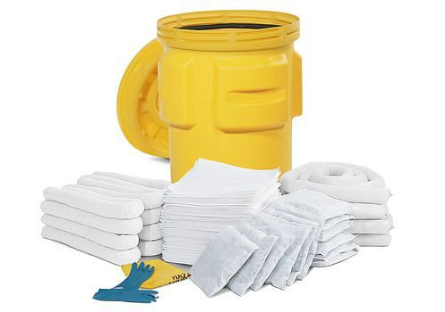 DENSORB Notfall-Set, Bindemittel im Fass S 200, Ausführung "Öl", 225 Liter Aufnahmekapazität, 116757