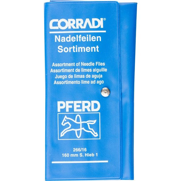 Pferd CORRADI-Nadelfeilen-Set 266/16 160 H1, 12314082