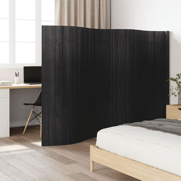 vidaXL Paravent Grau 165x400 cm Bambus, Material: Bambus, 377001
