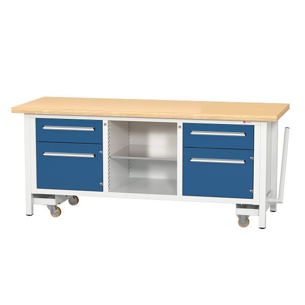 Dringenberg Kastenwerkbank 2000 3/2 fahrbar, 033427-7035-5010