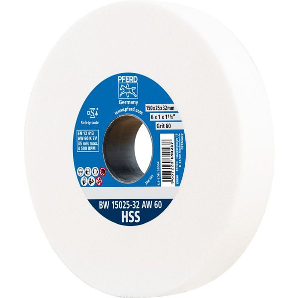 Pferd Schleifbockscheibe BW 15025-32 AW 60 HSS, 39008428