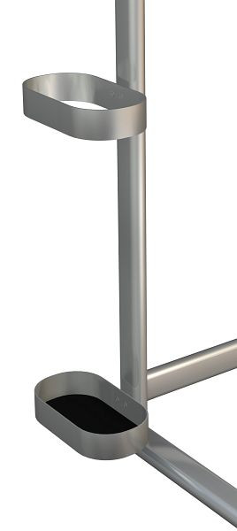 Kerkmann Schirmhalter Sevilla, B 200 x T 120 mm, alusilber, 31618714