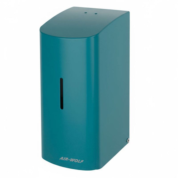 Air Wolf Seifen- und Desinfektionsmittelspender mit Sensor, blau-grün RAL 5021, 60-311