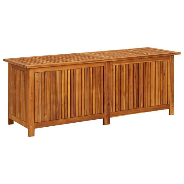vidaXL Garten-Aufbewahrungsbox 150x50x58 cm Massivholz Akazie, 316491