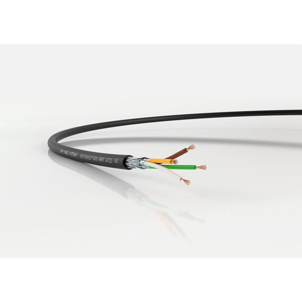 LAPP Busleitung UNITRONIC® BUS HEAT 6722 1x4x0,25, VE: 100 Meter, 2170385/100