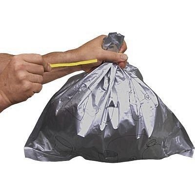 asecos Justrite Abfallsäcke, für Standascher, alubeschichtet, VE: 50 Stück, 35108