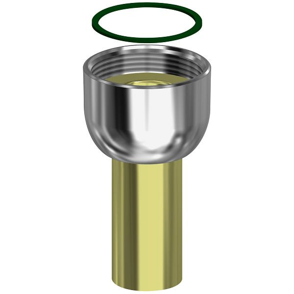 KWC Abgangsverschraubung, Kunststoff, für WC-Spüler DN15 zur Aufputzmontage, 2000105564